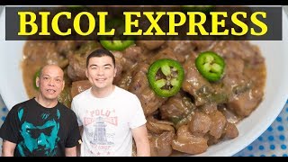 How to Cook Bicol Express ala Bebet  Panlasang Pinoy Bisita Kusina Episode 1 [upl. by Yrrep]