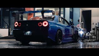 900HP Nissan R34 GTR in Tokyo  Raw Sound  4K [upl. by Kiersten887]