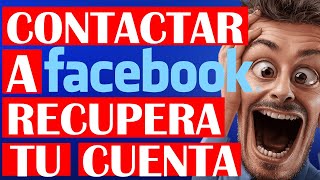 🔥Como CONTACTAR a FACEBOOK para RECUPERAR CUENTA [upl. by Anelej]