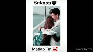 SEENE SE TUM MERE AAKE LAG JAO NA STATUS VIDEO LYRICS [upl. by Aisital760]