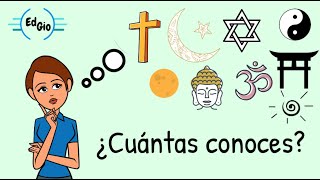 TIPOS DE RELIGIONES ALGUNOS [upl. by Yesac972]