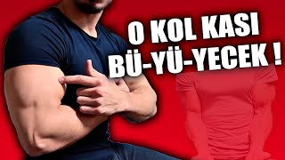 KOL BÜYÜTME TAKTİKLERİ Kol Kası Geliştirme [upl. by Ress]