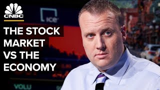 The Difference Between The Stock Market And The Economy [upl. by Leugar261]