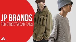 10 AMAZING Japanese Fashion Brands for Streetwear LOVERS [upl. by Lebiralc373]