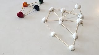 How To Make A Molecule Model  Science For Kids [upl. by Helbonnah340]