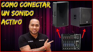 Como conectar tu sonido activo [upl. by Devine]