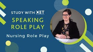 OET Speaking Role Play  Nursing FULL SUBTEST [upl. by Bronez]