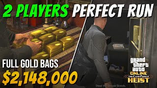 The Cayo Perico Heist 2 PLAYER Max Take 2148000 FULL GOLD [upl. by Callery]