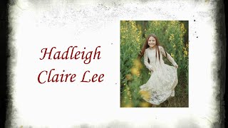 Hadleigh Claire Lee Funeral Service [upl. by Larimore813]