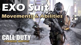 Exo Suit Movements amp Abilities COD Advanced Warfare Exoskeleton Guide [upl. by Mulac]