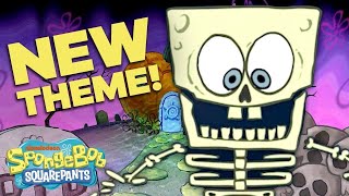 SpongeBobs HALLOWEEN Theme Song 🎃  SpongeBobOfficial [upl. by Hada]