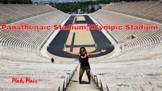 Panathenaic Stadium Olympic StadiumAthens Greece TRAVEL VLOG Mads [upl. by Bobbie]