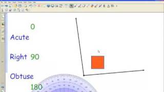 Measuring Angles With a Protractor [upl. by Ardnuahs]