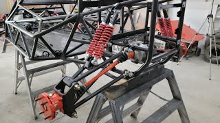 Homemade Electric Buggy Ep 2 Suspension amp Steering [upl. by Antony]