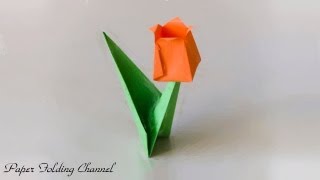 Origami Tulip [upl. by Lilas]