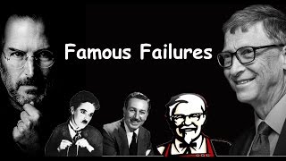 Famous Failures  Never Give Up [upl. by Jonina]