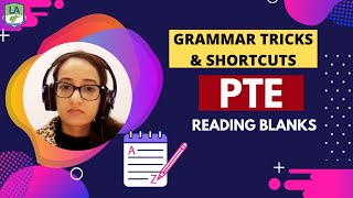 PTE Reading Blanks Grammar Rules and Tricks Masterclass  Language Academy  PTE Online Classes [upl. by Niklaus]