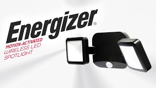 40776 Energizer MotionActivated Wireless LED Spotlight Overview [upl. by Gertrude]