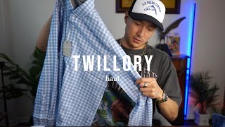 Twillory Shirts amp Jogger HaulUnboxing  Style [upl. by Irtak]