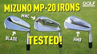 SENSATIONAL Mizuno MP20 Irons Review  Golf Monthly [upl. by Bondy454]