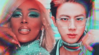 Telepathy 잠시 ╳ Say So  BTS amp Doja Cat Mashup [upl. by Elora]