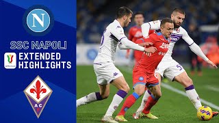 Napoli vs Fiorentina Extended Highlights  Coppa Italia  CBS Sports Golazo [upl. by Chloette791]