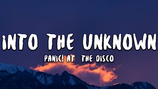 Panic At The Disco  Into the Unknown Lyrics From Frozen 2 [upl. by Tchao]