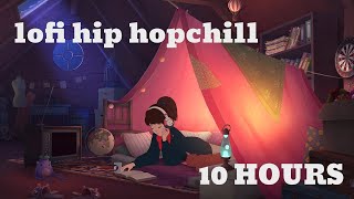 3 AM Study Session  lofi hip hopchill beats 🔥 10 HOURS 🔥 [upl. by Almap]