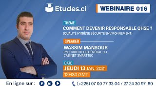 Comment devenir responsable QHSE [upl. by Esoj]