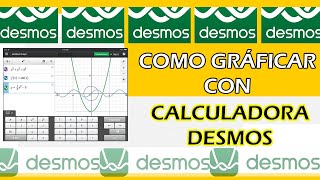 COMO GRAFICAR CON DESMOS  CALCULADORA ONLINE  TUTORIAL 🙃 🖥️🙃💻 [upl. by Asemaj250]