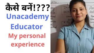 How to become unacademy educator MY PERSONAL EXPERIENCE [upl. by Tengler]