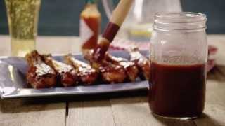 How to Make Barbeque Sauce  Grilling Recipe  Allrecipescom [upl. by Ridinger]