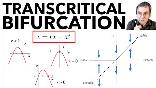 Bifurcations Part 2 Transcritical Bifurcation Laser Model Example [upl. by Columbine468]