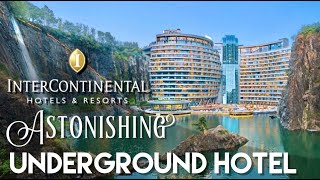 InterContinental Wonderland Shanghai  The fabulous world’s first underground hotel [upl. by Senzer804]