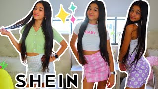 SHEIN CLOTHING HAUL AND TRY ON FOR TEENS 2020💗 [upl. by Orabelle]