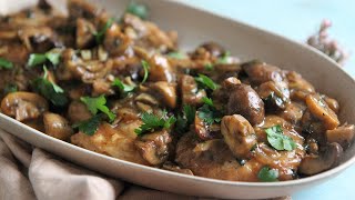 Ultimate Classic Chicken Marsala [upl. by Annaeed]