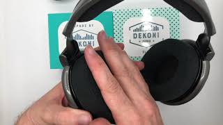 Sennheiser HD600  HD650  HD660S  HD58X  HD6XX  How to Change Your Ear Pads [upl. by Nylirehs]