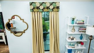 DIY Cardboard Valance  Hallmark Channel [upl. by Shurlock]