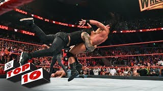 Top 10 Raw moments WWE Top 10 February 25 2019 [upl. by Tomasina41]