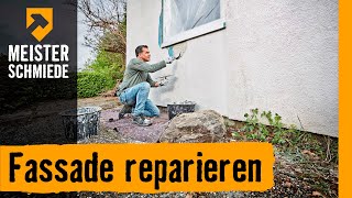 Fassade reparieren  HORNBACH Meisterschmiede [upl. by Kendal]