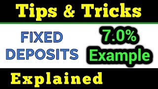 Fixed Deposits Explained  FD Example Interest Calculation  How FD Works  FinCalC TV [upl. by Rodavlas]