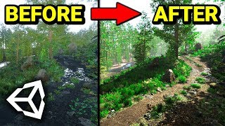 Making a Realistic Environment with Unity in 1 Hour Beginner Friendly [upl. by Nywles653]