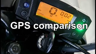 Kymco KPipe 125  GPS speed comparison [upl. by Regina]