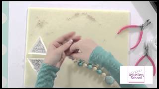 How to Make Jewelry Necklace Making Part 4 of 4 Beginners Tutorial [upl. by Moya]