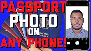 how to take passport photo at home with phone [upl. by Elisabetta]