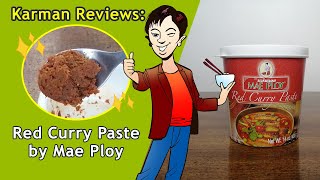 Easy Thai Curry with Mae Ploy Red Curry Paste  Karman reviews [upl. by Merrile129]