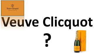 How to say Veuve Clicquot CORRECTLY French Champagne Pronunciation [upl. by Annazus985]