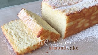 Keto Yogurt Almond Cake [upl. by Irap622]