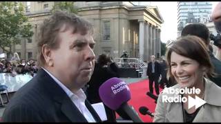 Timothy Spall Peter Pettigrew interview at the last ever Harry Potter world premiere [upl. by Lhamaj]