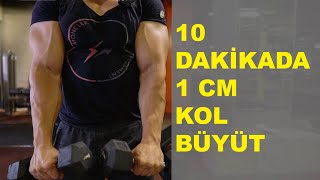 10 DAKİKADA KOL BÜYÜTEN ANTRENMAN [upl. by Torrlow]